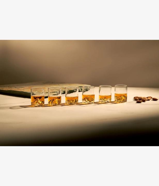 Actual product image Alpinte Schnapsgläser-Set Panorama (0.30 dl, 6 x, Whisky glass)