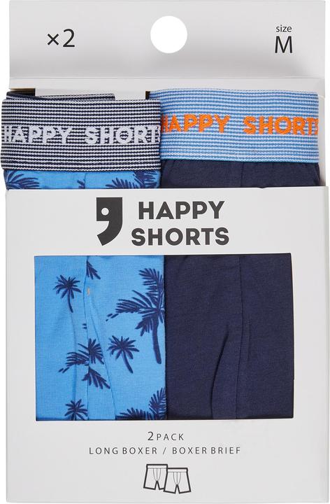 Immagine prodotto Happy shorts Langer Boxer Jersey Boxer Briefs (XL, Confezione da 2)