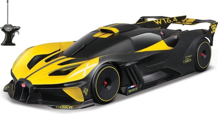 Maisto RC Bugatti Bolide 1/14, 2.4Ghz jaune