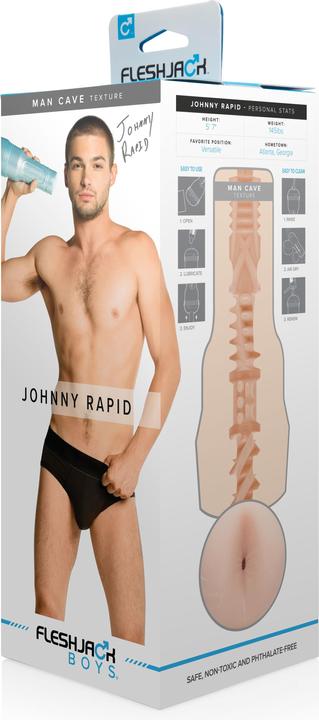 Actual product image Fleshlight Johnny Rapid Man Cave