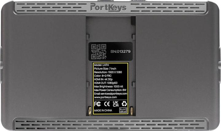 Produktbild Portkeys LH7H 7 Zoll Touchscreen Monitor mit 1000 Nits (7")