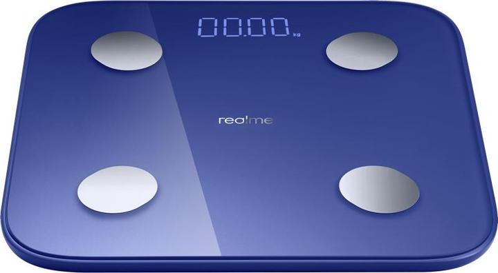 Image du produit realme Smart Scale Rectangle Bleu Échelle personnelle électronique (150 kg)