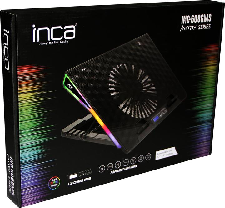 Produktbild Inca INC-608GMS Notebook-Ständer 43,2 cm (17" ) Schwarz