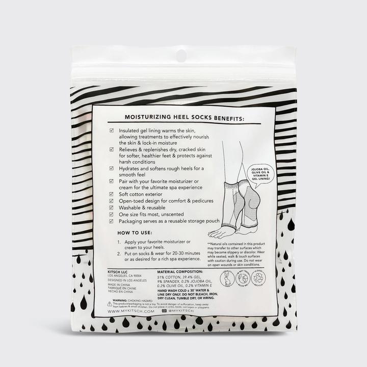 Immagine prodotto Kitsch Moisturizing Heel Socken (Pediluvio)