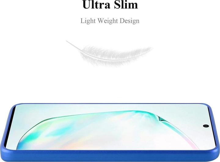 Actual product image Cadorabo TPU Matt Metallic Cover (Samsung Galaxy Note 10)