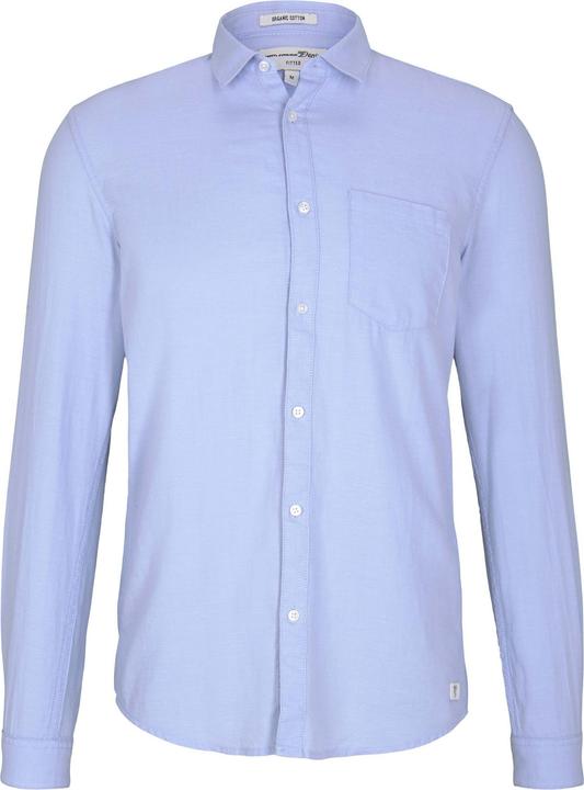 Image du produit Tom Tailor Hemd Shirt fein strukturiert mit Bio Baumwolle (L)