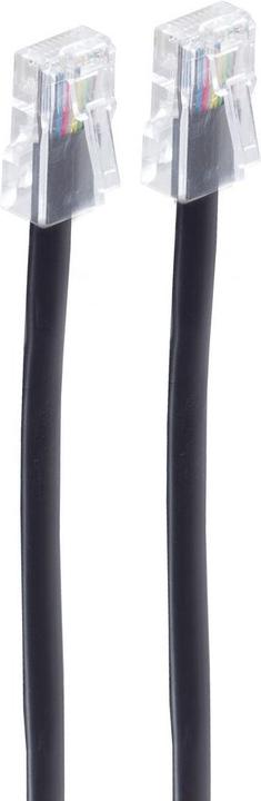 Immagine prodotto Shiverpeaks Cavo modulare BASIC-S, spina RJ45-RJ45, 3,0 m Lunghezza: 3,0 m, colore: nero, 8 fili