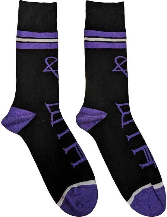 Him Heartagram & Logo Socken (40.5 - 45.5)