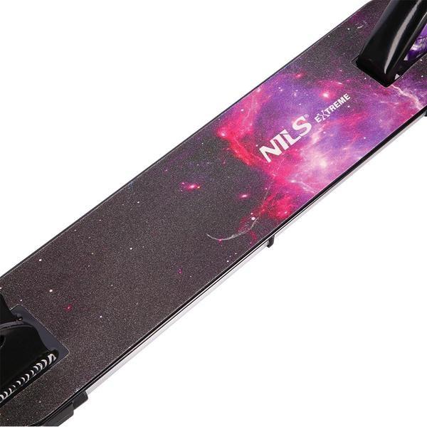 Actual product image Nils Hd025 LED Violet Extreme Scooter