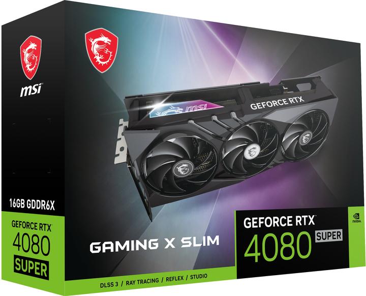 Produktbild MSI GeForce RTX 4080 SUPER 16G GAMING X SLIM (16 GB)