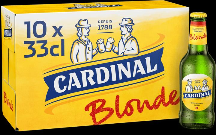 Image du produit Cardinal Blonde Bière (10 x 33 cl)