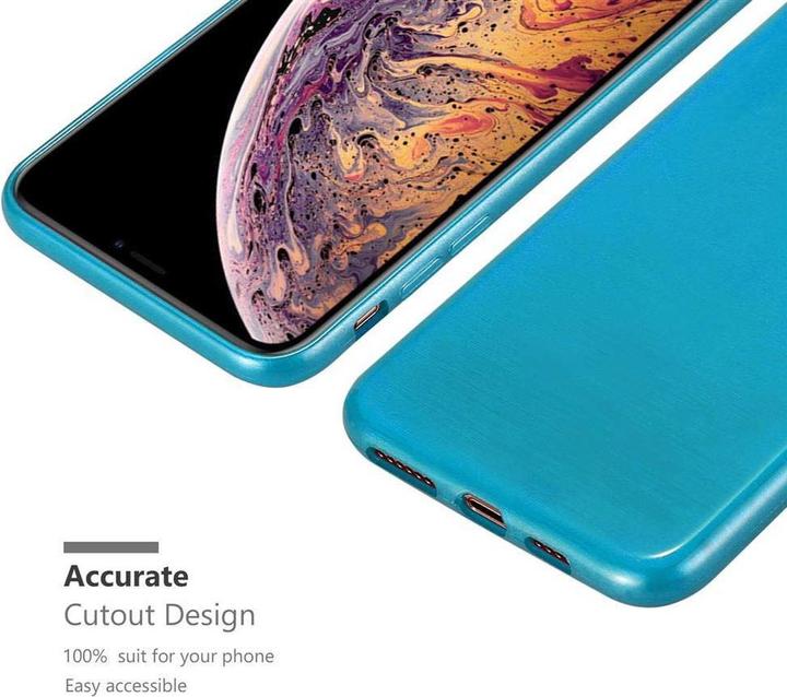 Produktbild Cadorabo TPU Brushed Cover (Apple iPhone XS Max)