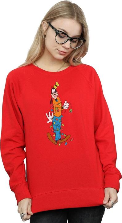Immagine prodotto Disney Goofy Christmas Lights Felpa Donna (S)