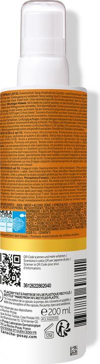 Produktbild La Roche Posay Anthelios Invisible (Sonnenspray, SPF 30, 200 ml, 245 g)