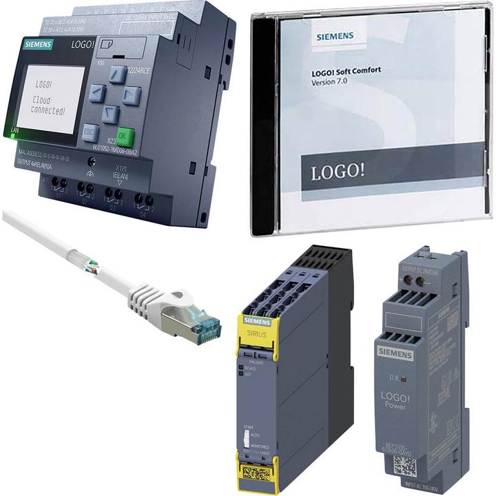 Produktbild Siemens Applikationspaket Logo! meets KNX LOGO! 0BA8 + KNX