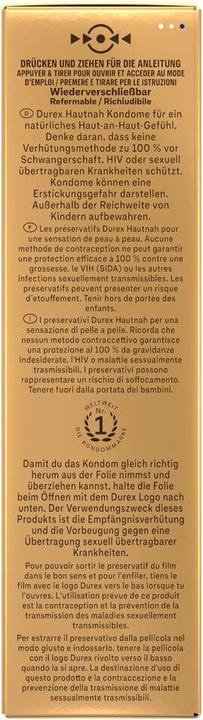 Produktbild Durex Hautnah Classic Präservativ 10 Stk (10 Stk.)