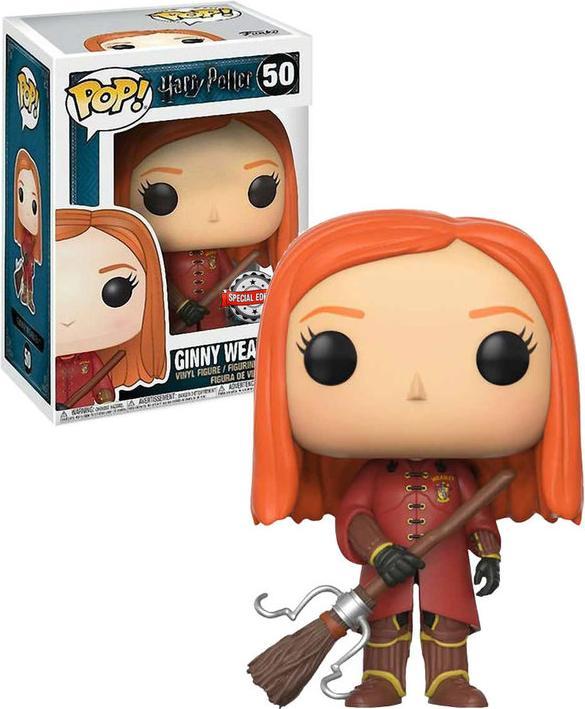 Produktbild Funko POP! Harry Potter - Ginny Weasley (Quidditch) Edition Limitée