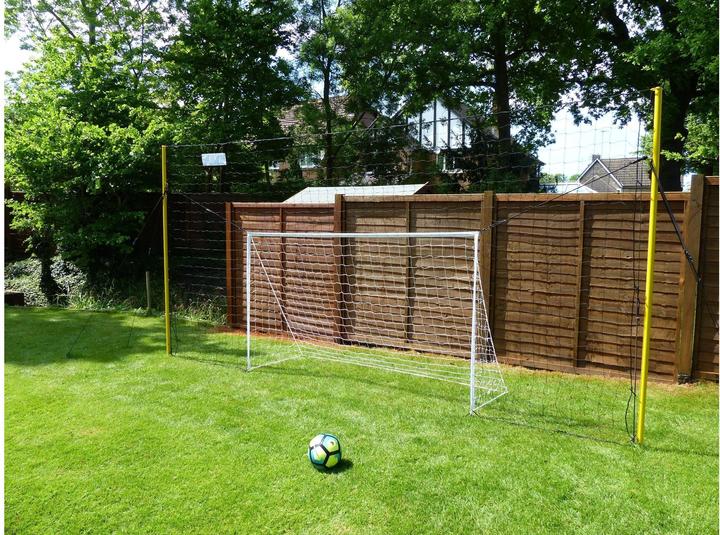 Actual product image Open Goaaal Fussballtor – Junior Hochfang- und Auffangnetz