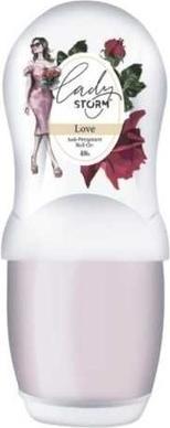 Markenlos Women Antiperspirant Body Roll-On Love 50ml Storm (Roll-on, 50 ml)