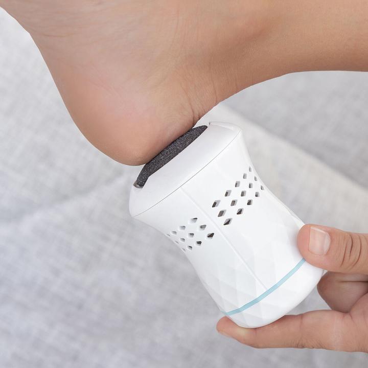 Actual product image InnovaGoods V0103225 Rechargeable Pedicure File with Vacuum Cleaner Inte Gramams ADO Sofeem Various Materials