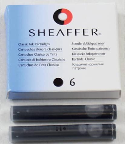 Immagine prodotto Sheaffer Cartucce d'inchiostro di ricambio per la stilografica (cartucce d'inchiostro, Nero)