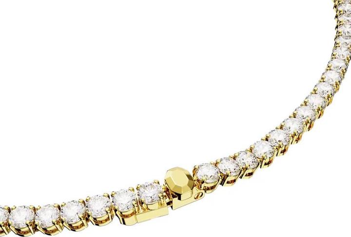 Image du produit Swarovski Matrix Tennis Collier Circulaire Petit Blanc Or (Métal Swarovski, 41 cm)