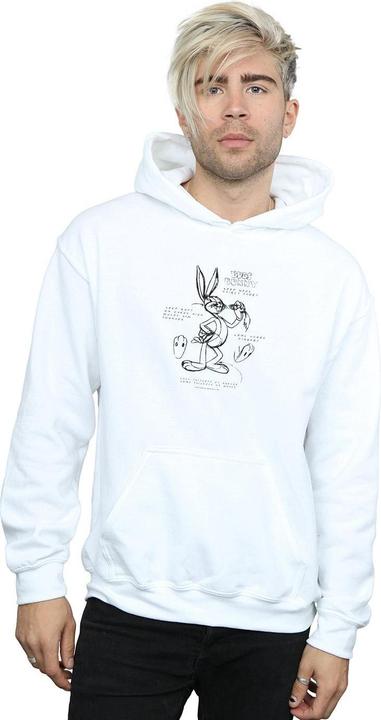 Produktbild Looney Tunes Bugs Bunny Drawing Instruction Kapuzenpullover (XXL)