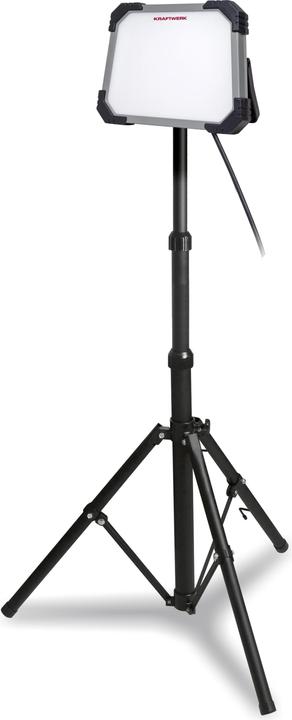 1x Lampada da lavoro Kraftwerk 32081C LED T2500 con supporto telescopico