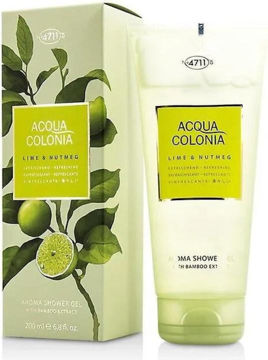 Actual product image Acqua Colonia 4711 Acqua Colonia Lime & Nutmeg by Shower Gel 200 ml (200 ml)