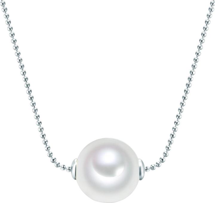 Immagine prodotto Lulu & Jane Catena conchiglia in ottone argento 42,0 cm di base + 5,0 cm di estensione - 33140 (Ottone, 42 - 47 cm)