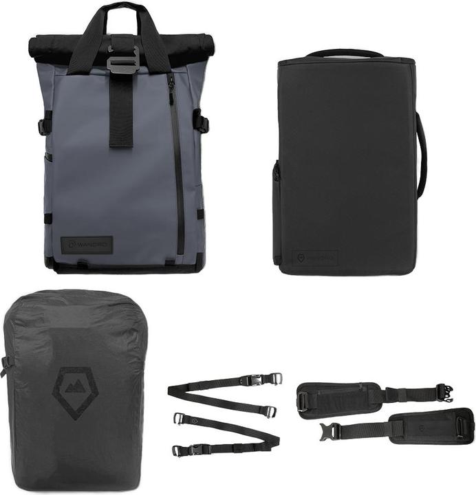 Wandrd THE PRVKE 21 litres Blue Pro Photography Bundle SALE (Sac à bandoulière pour appareil photo, 21 l)
