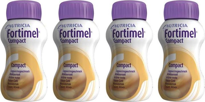 Actual product image Fortimel Compact 2.4 Cappuccino (Cappuccino, 4 x)
