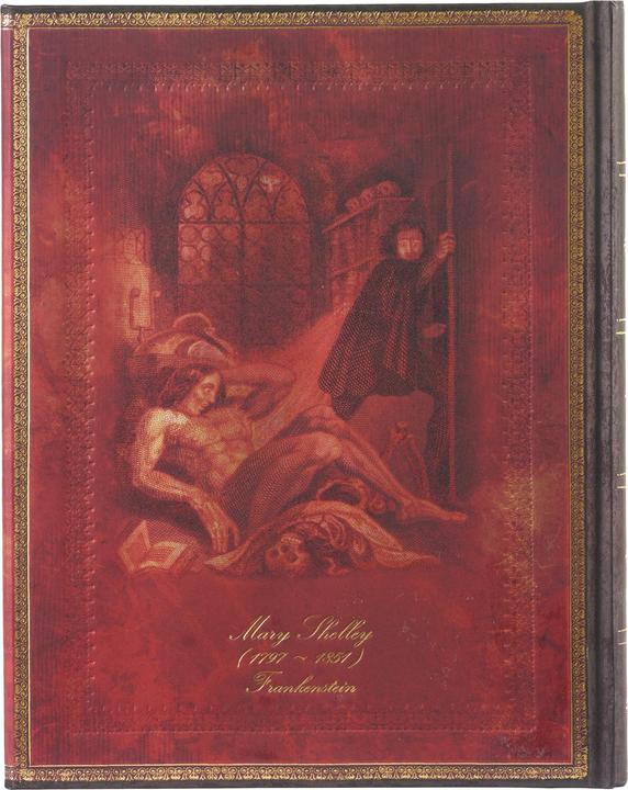 Actual product image Paperblanks Hardcover Journals - Mary Shelley, Frankenstein - Ultra - Lined (Lined, Hardcover)