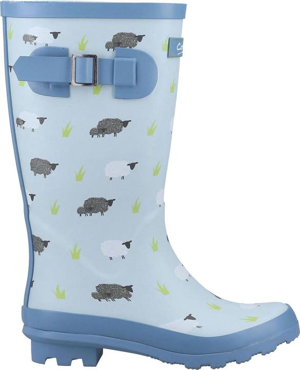Actual product image Cotswolds Womens/Ladies Farmyard Sheep Wellington Boots (29)