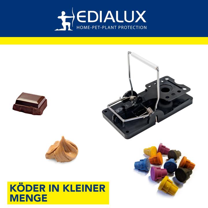 Productafbeelding Edialux Quicksnap rattenval, promoverpakking 2+1 stuks