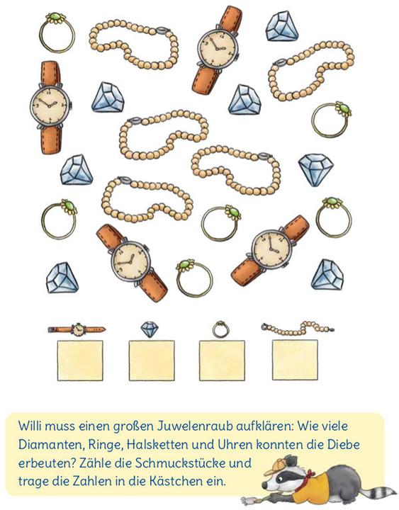 Actual product image Rätselblock - Mit Detektiv Willi auf heisser Spur (German, Stephanie Stickel, Laura Lamping, 2022)