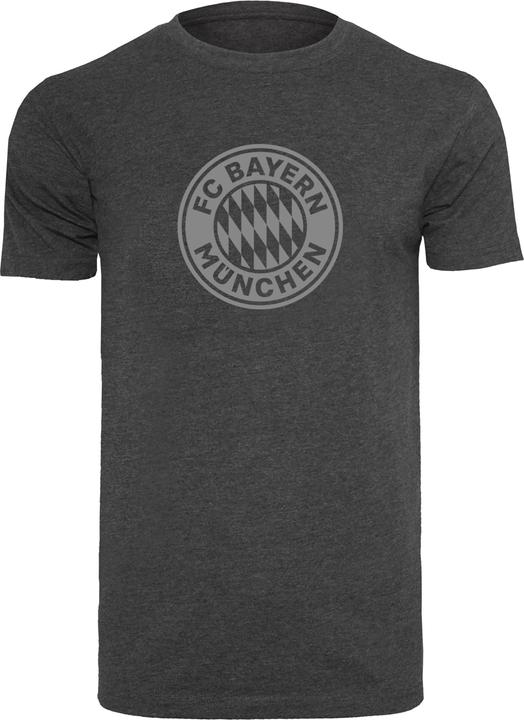 FC Bayern München FC Bayern Tonal Logo for grey colors T-Shirt Round Neck - 117957 (XXL)