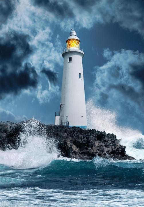Produktbild Clementoni Puzzle Lighthouse in the Storm Teilen (1000 Teile)