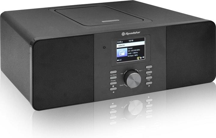 Image du produit Roadstar IR-540D+BT/BK (DAB+ DAB, VHF, DAB, Bluetooth, WiFi)