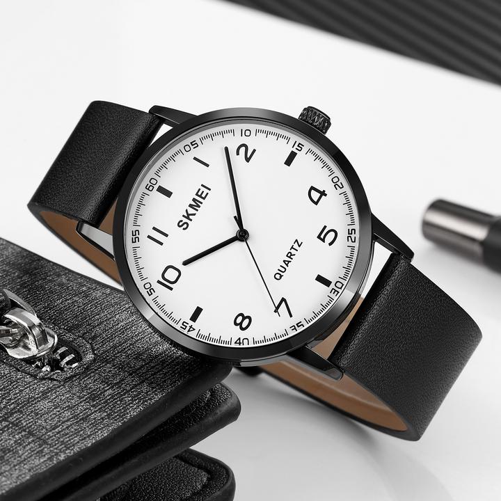 Immagine prodotto Skmei 1890BKWT Herrenuhr + BOX (Orologio da polso analogico)