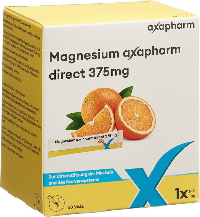 Actual product image Axapharm Magnesium direct (50 Piece, Powder, 160 g)