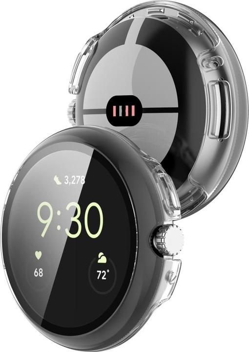 Actual product image Screenguard ClearShield Google Pixel Watch 2 armoured glass screen protector case