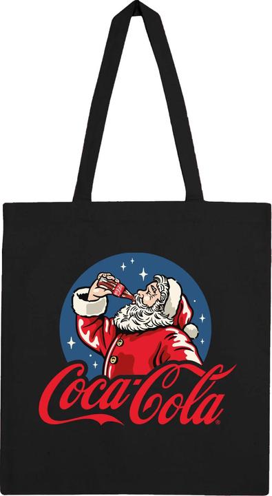 Produktbild Coca Cola Tragetasche Drinking Santa