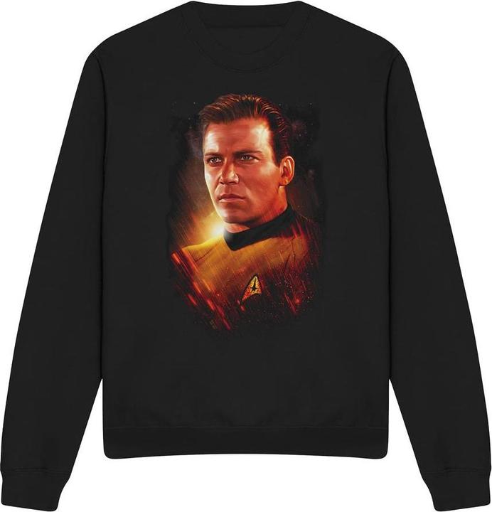 Actual product image Star Trek: The Original Series Unisex Adult Epic Captain Kirk Sweatshirt (L)