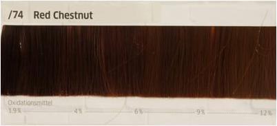 Actual product image Wella Magma By Blondor (74 brown-red)