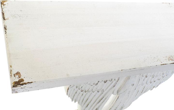 Actual product image DKD Home Decor Console White Multicolour Wood Metal 30 x 40 cm 120 x 34 x 85 cm