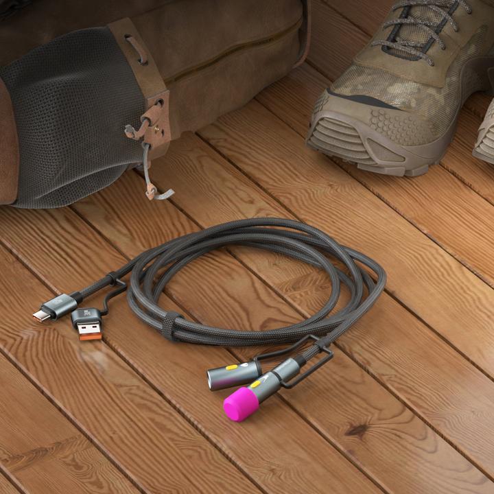Produktbild 4smarts 4in1 USB-C Kabelset Explorer (1 m, USB 2.0)
