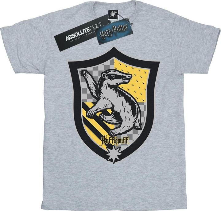 Hufflepuff Crest Flat TShirt Jungen