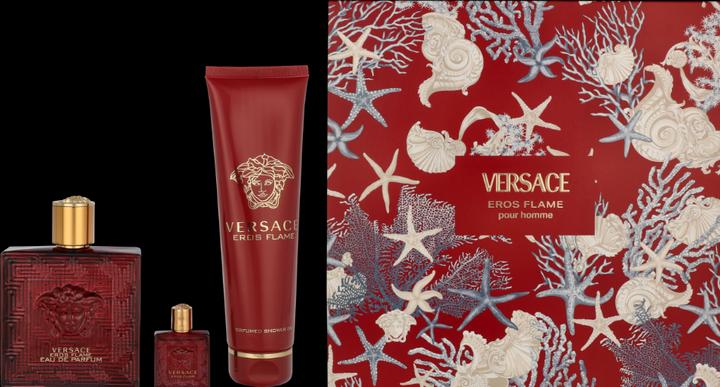 Produktbild Versace Geschenkset Eros Flame pour Homme Set /100ml /5ml (Gesichtspflege set)