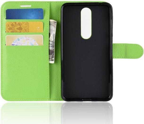 Produktbild MU Classic Litchi Leder Bookcover Series (Nokia 5.1 Plus)